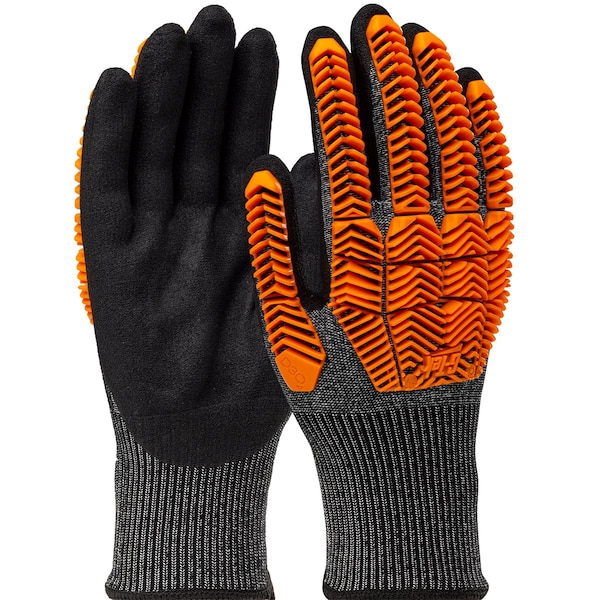 G-Tek Polykor Cut Resistant Glove, Cut Level A6 , Nitrile , MicroSurface , 2XL 1 PR 16-MPT630/XXL - main