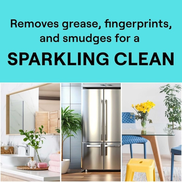 Seventh Generation Sparkling Seaside Scent Glass Cleaner, 23 Ounce, 4PK 64767440 - main