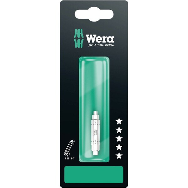 Wera 9506 SB 4-in-1 Bit 1, 3; 4; 5; 6 x 37 mm 5073201001 - main