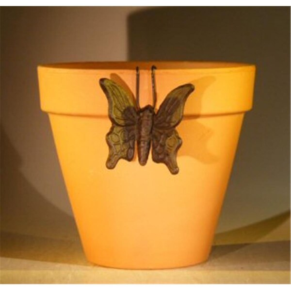 Paisaje 3.25 x 3 in. Cast Iron Hanging Decoration Garden Pot - Butterfly PA2810874 - main