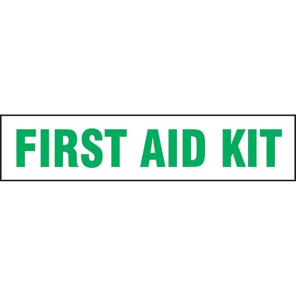 Accuform FIRST AID LABEL FIRST AID KIT 2 in LFSD512VSP - main