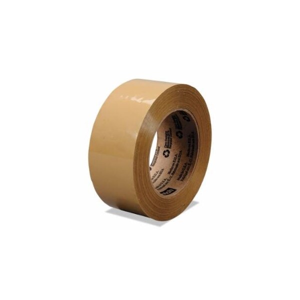 Scotch Box Sealing Tape 371, 72 mm x 50 m x 1.8 mil, Tan, 1 RL/RL 405-021200-18197 - main