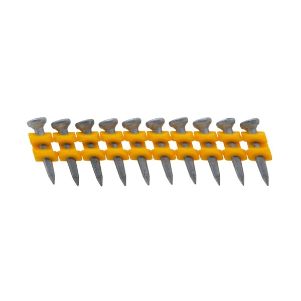 Dewalt Nails, 3/4" L, 0.12 ga, Flat Head, PK1000 DCN8912075 - main