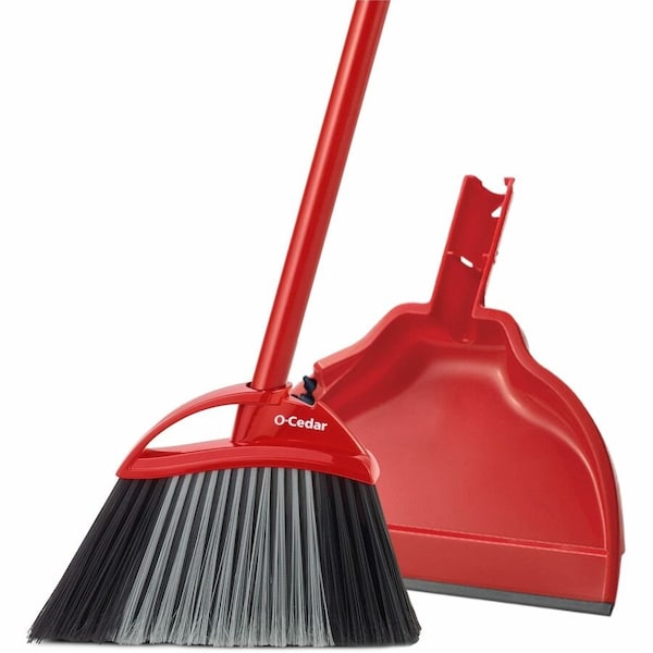 O-Cedar PWR Corn BroomDust Pan 167420 - main
