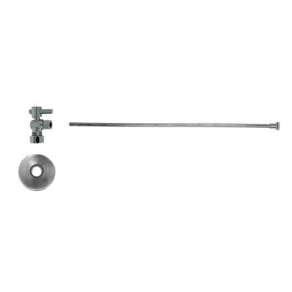 Mountain Plumbing Toilet Kit - Mini Lever 1/4 Turn Ball Valve MT521-NL in Unlacquered Brass MT482BL-NL/ULB - main