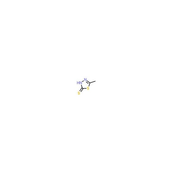 Ak Scientific 2-Mercapto-5-methyl-1, 3, 4-thiadiazole (5g), CAS 29490-19-5 A216-5g - main