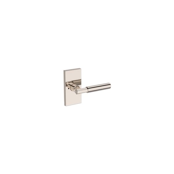 Baldwin Residential Door Levers Privacy Right Hand Lifetime Bright Nickel PVRIDCFR055 - main