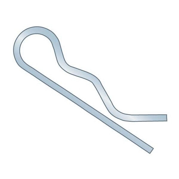 Huyett Bridge Pin, Zinc Plated Spring Steel, 0.125 in Wire Dia x 3.250 in Length x Fits 13/32 in Shaft BP-139 - main