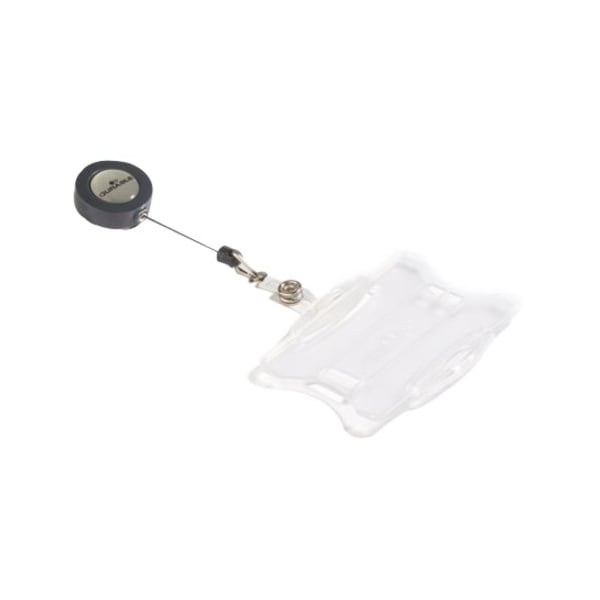 Durable Office Products ID Badge Holder, 2-3/4" L, Open Style, PK10 801119 - main