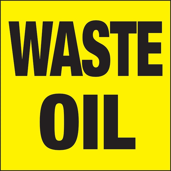 Accuform DRUM CONTAINER LABELS WASTE MHZW514PSP - main