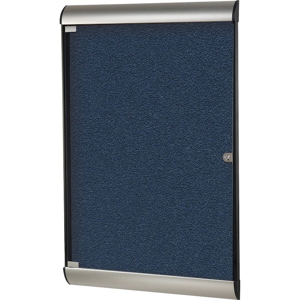 Ghent Enclosed Bulletin Board 42-1/8x27.75", 1 Door SILH20417 - main