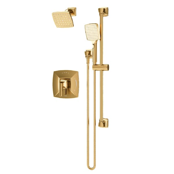 Symmons Oak HydroMersion Single Handle Shower Faucet Trim Kit with Hand Spray - 1.5 GPM (Valve not Included) S5698BBZ15TRM - main