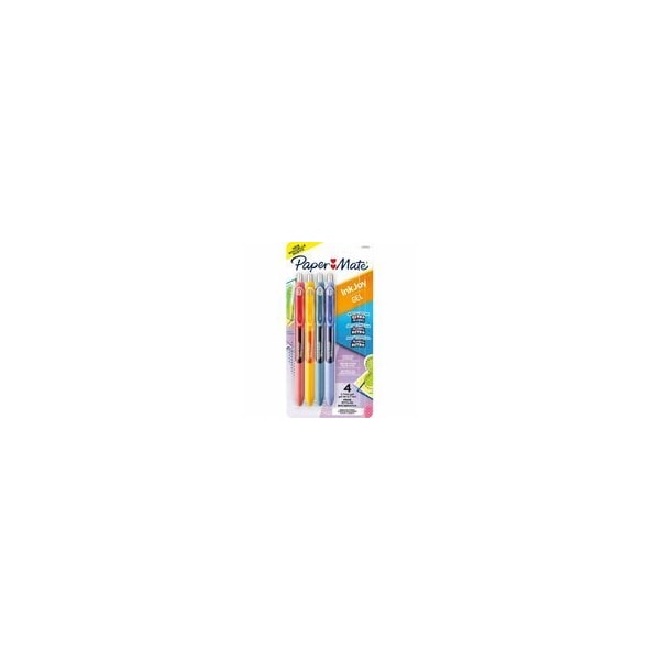 Paper Mate InkJoy Gel Pens, 0.7 mm Pen Point, Retractable, Assorted Ink, Gel-based, 6PK 2205628 - main