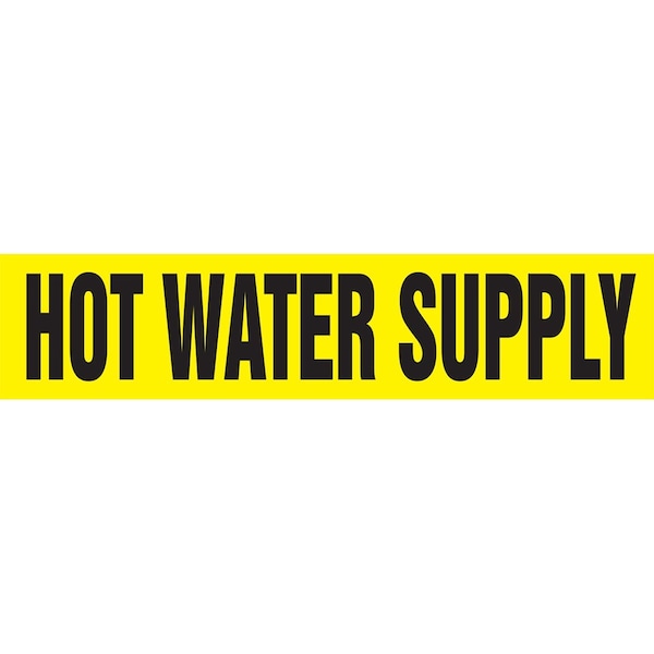 Accuform ASME ANSI PIPE MARKER HOT WATER RPK431STB - main