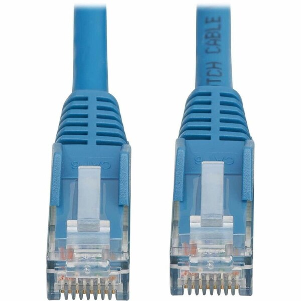 Eaton Tripp Lite Series Cat6 Gigabit Snagless Molded UTP Ethernet Cable RJ45 M/M, PoE, LSZH, Blue, N201L-1P5M-BL - main