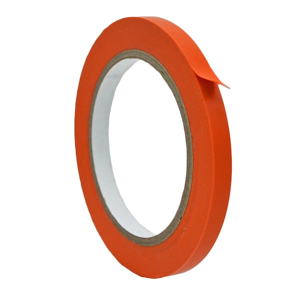 Wod Tape PVC, Orange, 3/8 inch (9mm) W., 6 mil Thickness, 128 PK WOD VTC606-00375-128-60-ORA - main