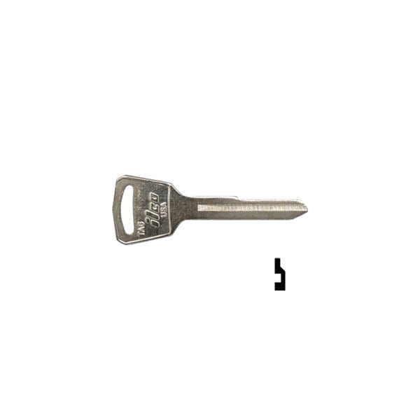 Ilco Unican Toyota Key Blank T69R, 10PK TA6 - main