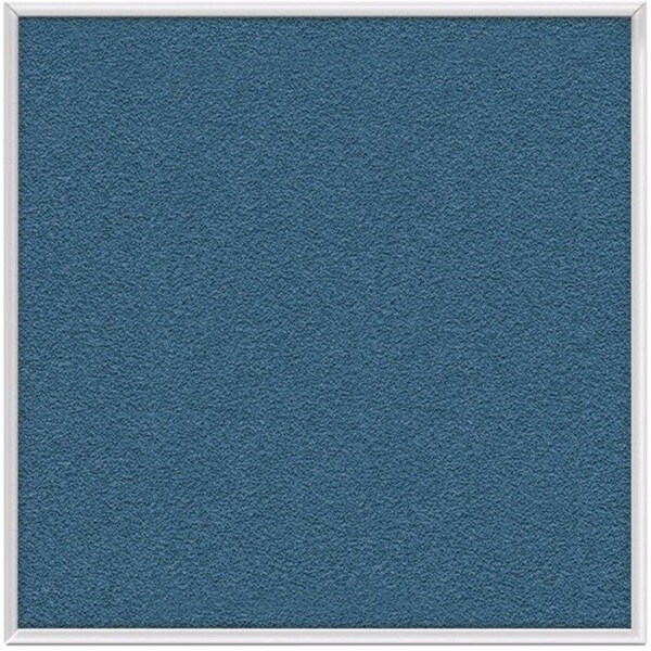 Ghent Vinyl Bulletin Board 48-1/2"x60-1/2", Silver AV45-193 - main