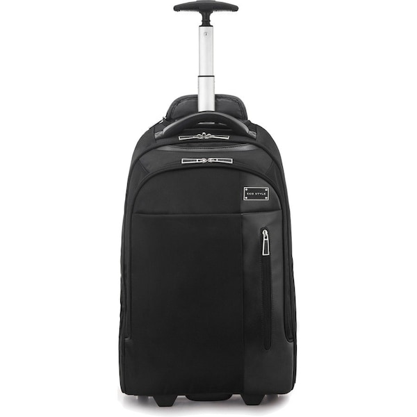 Eco Style Roller Laptop Backpack, Black ETEX-RB17 - main