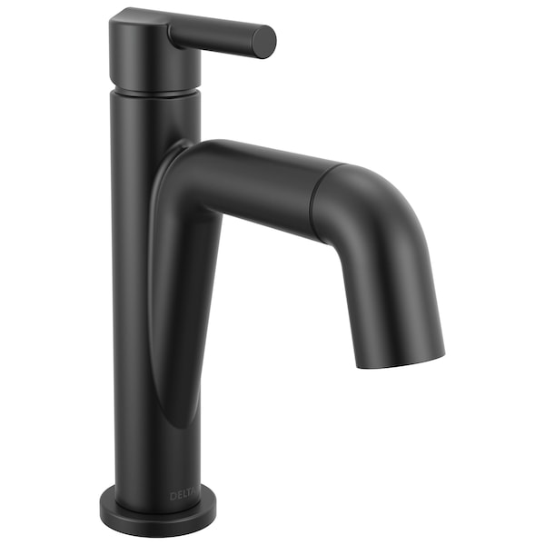 Delta Nicoli Single Handle Pull-Down Bathroom Faucet, Matte Black 15849LF-BLPD - main
