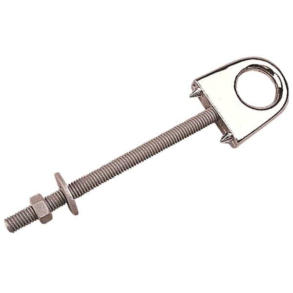 Sea-Dog 0791331 0.37 x 3 in. Chrome Zinc Bow Eye 3004.3529 - main