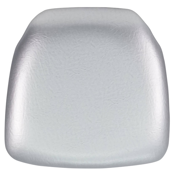 Flash Furniture Chiavari Chair Cushion, 15.5 W 15-1/2" L 2 H, Vinyl Seat BH-SIL-HARD-VYL-GG - main
