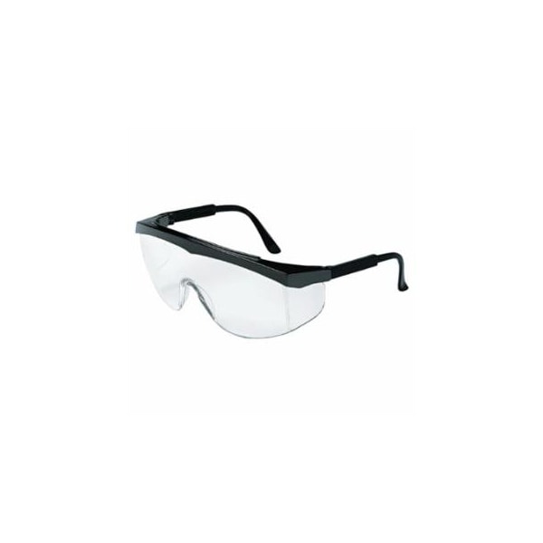 Mcr Safety S21 Series Protective Eyewear, Clear Lens, Anti-Fog, Chrome Frame, Metal 135-S2110AF - main