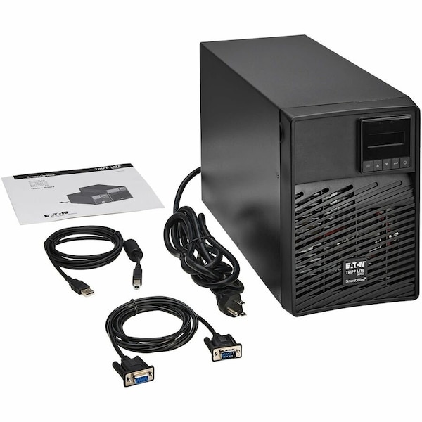 Eaton Tripp Lite Series SmartOnline 1500VA 1350W 120V Double-Conversion UPS - 6 Outlets, Extended Run, SU1500XLCD - main