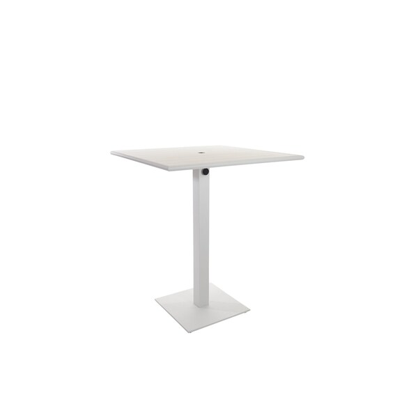 Bfm Seating Beachcomber Square 32in L x 32in W Table PHB3232WHU-18SQWHU - main