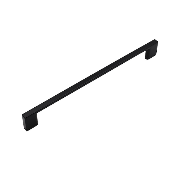 Pride Industrial 8in Center to Center Miami Appliance Pull Matte Black Finish PA5108BK - main