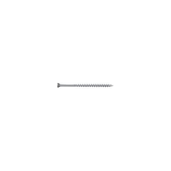 Camo Screw, No 8 Thread, 2 in L, Trim Head, Star Drive, Type 17 Slash Point, 316 Stainless Steel, 100PK 0350130S - main