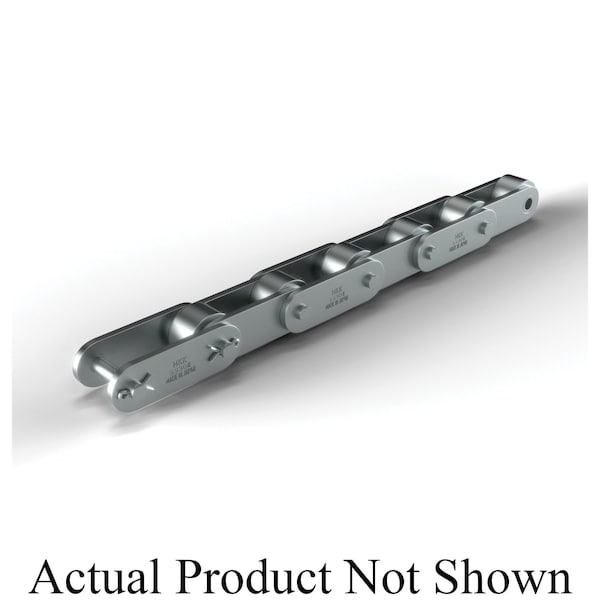 Hkk Chain HKK Double Pitch Car Lg Riv Conv, 50 ft OAL, 1.25P, .75 Dia x 3/8 W, .08 THK Plate, 304SS SC052R1B - main
