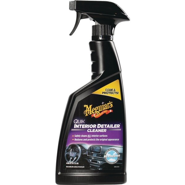 Meguiars 16 Oz. Trigger Spray Quik Interior Detailer Cleaner G13616 - main