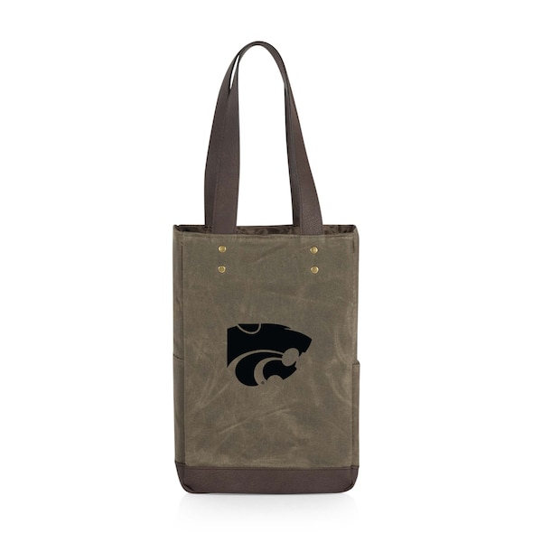 Picnic Time Family Of Brands NCAA Kansas State Wildcats 2 Bottle Insulated Wine Bag 536-02-140-254-0 - main