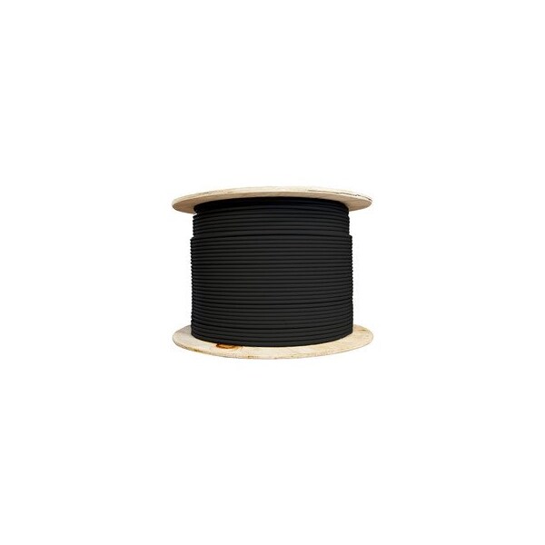 Cable Wholesale Cat6a Black Copper Ethernet Cable, 10 Gigabit Stranded, UTP (Unshielded Twisted Pair), POE 13X6-022MH - main