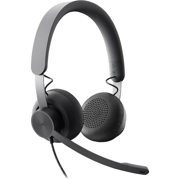 Logitech ZONE WIRED HEADSET-MICROSOFT TEAMS CERTIFIED WITH TEAMS CONTROL FEATURE 981-000871 - main