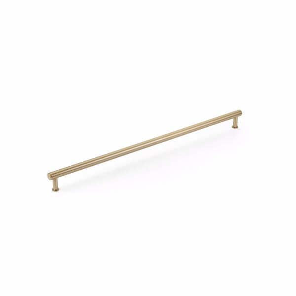 Schaub 24in Center to Center Pub House Appliance Pull Signature Satin Brass Finish 5124A-SSB - main