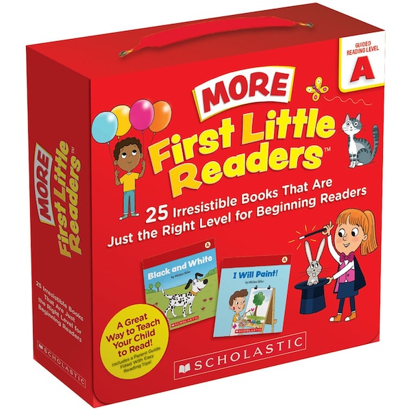 Scholastic Teaching Solutions First Little Readers: More Guided Reading Level A Books Parent Pack 9781338717396 - main