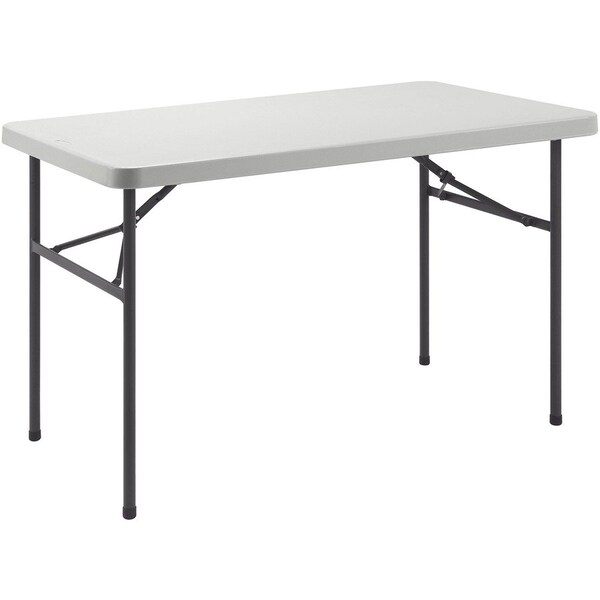 Lorell TABLE, BLWMLD, 48X30, GY LLR66657 - main