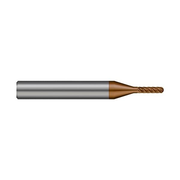 Harvey Tool 0.1870in (3/16) Cutter DIA x 1.0000in (1) L of Cut Carbide Ball End Mill for Titanium Alloys 696612-C10 - main