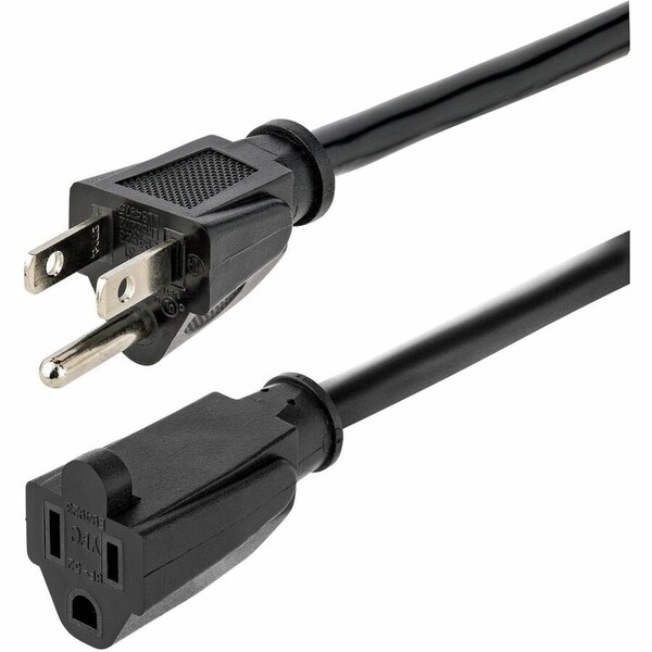 Startech.Com 10ft Power Extension Cord 5-15R to 5-15P PAC1011410 - main