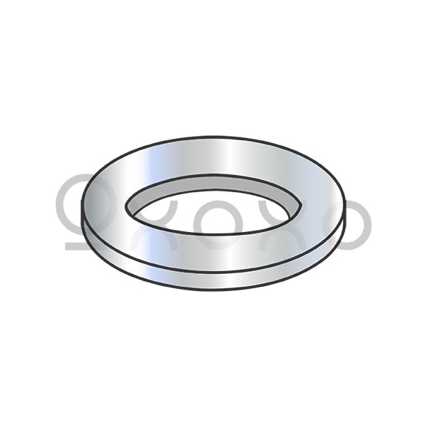 Oxoxo M4 Metric Din 433 Small Flat Washers Zinc, 10000PK 587366 - main