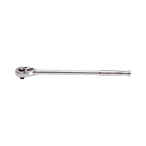 Kt Pro 10" Drive 1/2" Drive Reversible Ratchet Polish with Quick Release, Chrome Molybdenum Alloy Steel C4462-10P - main
