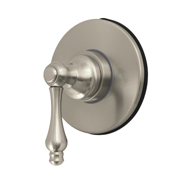 Kingston Brass Single-Handle Six-Way Diverter Valve with Round Trim Kit, Brushed Nickel KS4038AL - main