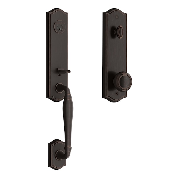 Baldwin Emergency Egress New Hampshire Handleset with Traditional Knob and Traditional Arched EENEWXTRATAE112 - main