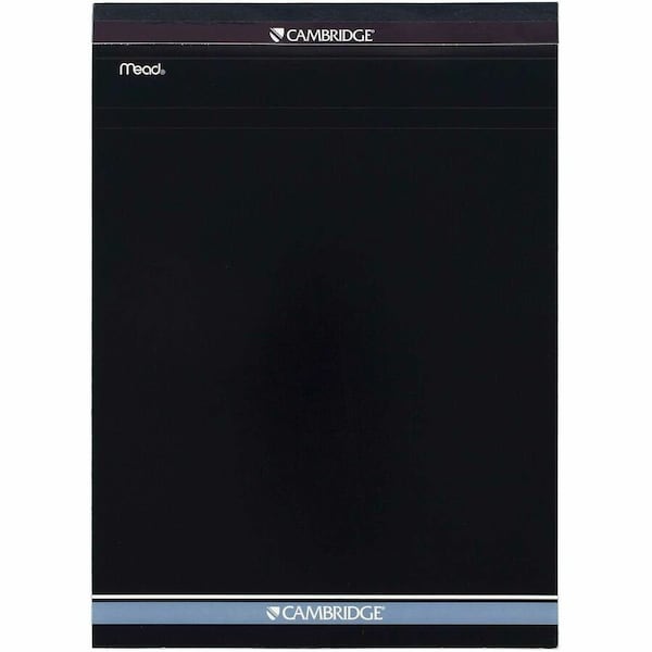 Mead Products Mead Cambridge Quad Writing Pad, 8-1/2" x 11", Quad Ruled, White, 80 Sheets/Pad 59878 - main