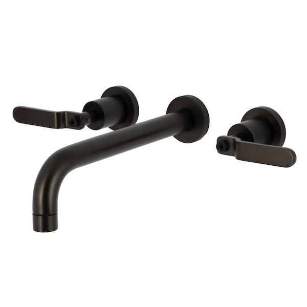 Kingston Brass Two-Handle Wall Mount Tub Faucet, Oil Rubbed Bronze KS8025KL - main