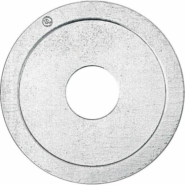 Dottie Conduit Fitting Reducing Washer, 2-1/2 in x 2 in, Steel, Zinc Plated, Red RW76 - main