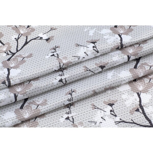 Homeroots Printed Waffle Shower Curtain 484053 - main