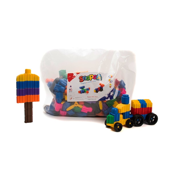 Snapo Jr. Building Blocks, Ultimate Builders Kit, 250-Piece Set SN32-250 - main